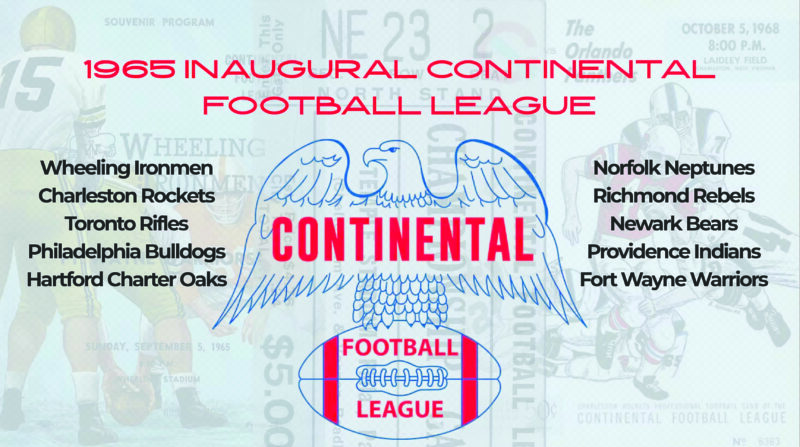 New Continental Football League To Be Headquartered In Wheeling